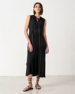 DRESS VISCOSE SLEEVELESS - Image 3