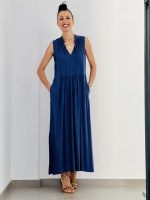 DRESS VISCOSE SLEEVELESS - Image 6