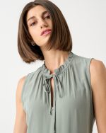 DRESS VISCOSE SLEEVELESS - Image 11