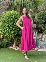 DRESS MIDI LINEN - Image 7