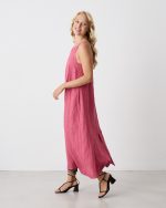 DRESS MIDI LINEN - Image 12