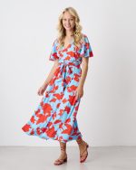 DRESS V NECK PRINTED - Image 2