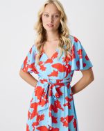 DRESS V NECK PRINTED - Image 3