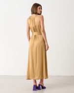 HIGH NECK DRESS SATIN - Image 4