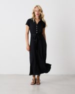 DRESS MAXI SHORT SLEEVE - Image 2