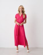 DRESS MAXI SHORT SLEEVE - Image 6