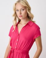 DRESS MAXI SHORT SLEEVE - Image 8