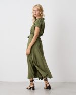 DRESS MAXI SHORT SLEEVE - Image 11