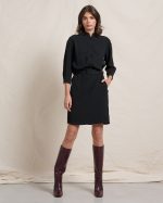 DRESS CREPE WITH BELT - Image 3