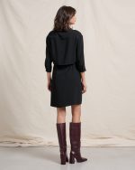 DRESS CREPE WITH BELT - Image 5