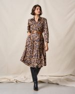 SHIRT DRESS SATIN PRINTED - Image 2