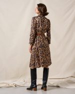 SHIRT DRESS SATIN PRINTED - Image 4