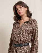 DRESS MIDI ANIMAL PRINT - Image 8