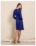 DRESS CREPE LONG SLEEVE - Image 4
