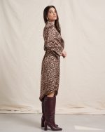 SATIN DRESS ASYMMETRICAL - Image 5