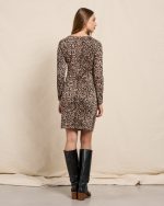DRESS KNITTED RUCHED - Image 4
