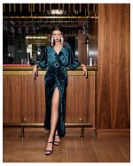 DRESS MAXI VELVET - Image 12