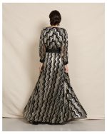 MAXI DRESS GLITTER PRINTED - Image 4