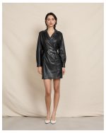 MINI DRESS ECO LEATHER - Image 3