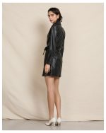 MINI DRESS ECO LEATHER - Image 4