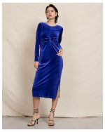 MIDI DRESS VELVET