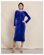 MIDI DRESS VELVET - Image 3