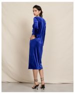 MIDI DRESS VELVET - Image 5