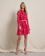 CHIFFON DRESS ANIMAL PRINT