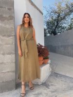 MAXI LINEN DRESS