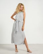 MAXI LINEN DRESS - Image 2