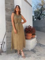 MAXI LINEN DRESS - Image 7