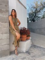 MAXI LINEN DRESS - Image 8