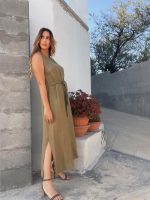 MAXI LINEN DRESS - Image 12