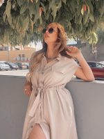SHIRT DRESS MIDI - Image 3