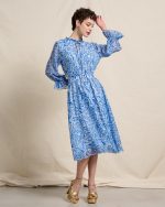DRESS MIDI PRINTED CHIFFON - Image 2