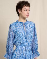 DRESS MIDI PRINTED CHIFFON - Image 3