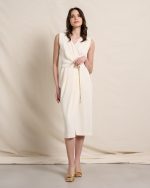MIDI DRESS SHOULDER PADS - Image 2