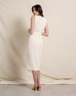 MIDI DRESS SHOULDER PADS - Image 5