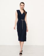 MIDI DRESS SHOULDER PADS - Image 6