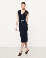 MIDI DRESS SHOULDER PADS - Image 7