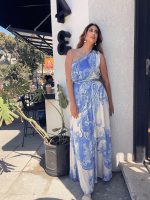 MAXI DRESS SATIN