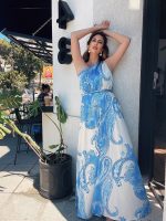 MAXI DRESS SATIN - Image 2