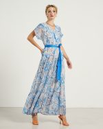MAXI CHIFFON DRESS - Image 2