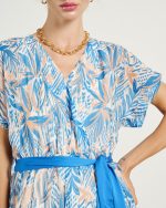 MAXI CHIFFON DRESS - Image 5