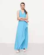 MAXI CHIFFON DRESS - Image 6