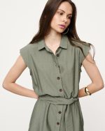 SHIRT DRESS SHORT - Image 8