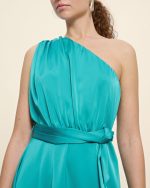 SATIN SHORT DRESS - Image 3