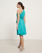 SATIN SHORT DRESS - Image 4