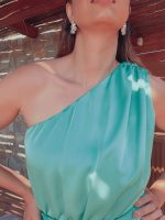 SATIN SHORT DRESS - Image 7