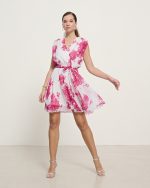 DRESS SHORT CHIFFON